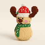 Funny Reindeer | Building Blocks