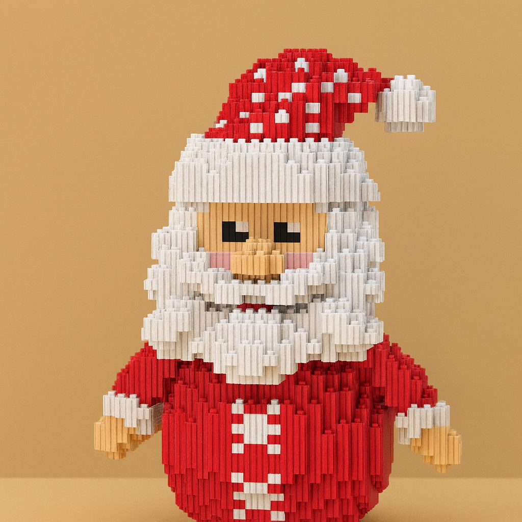 Funny Santa Claus | Building Blocks