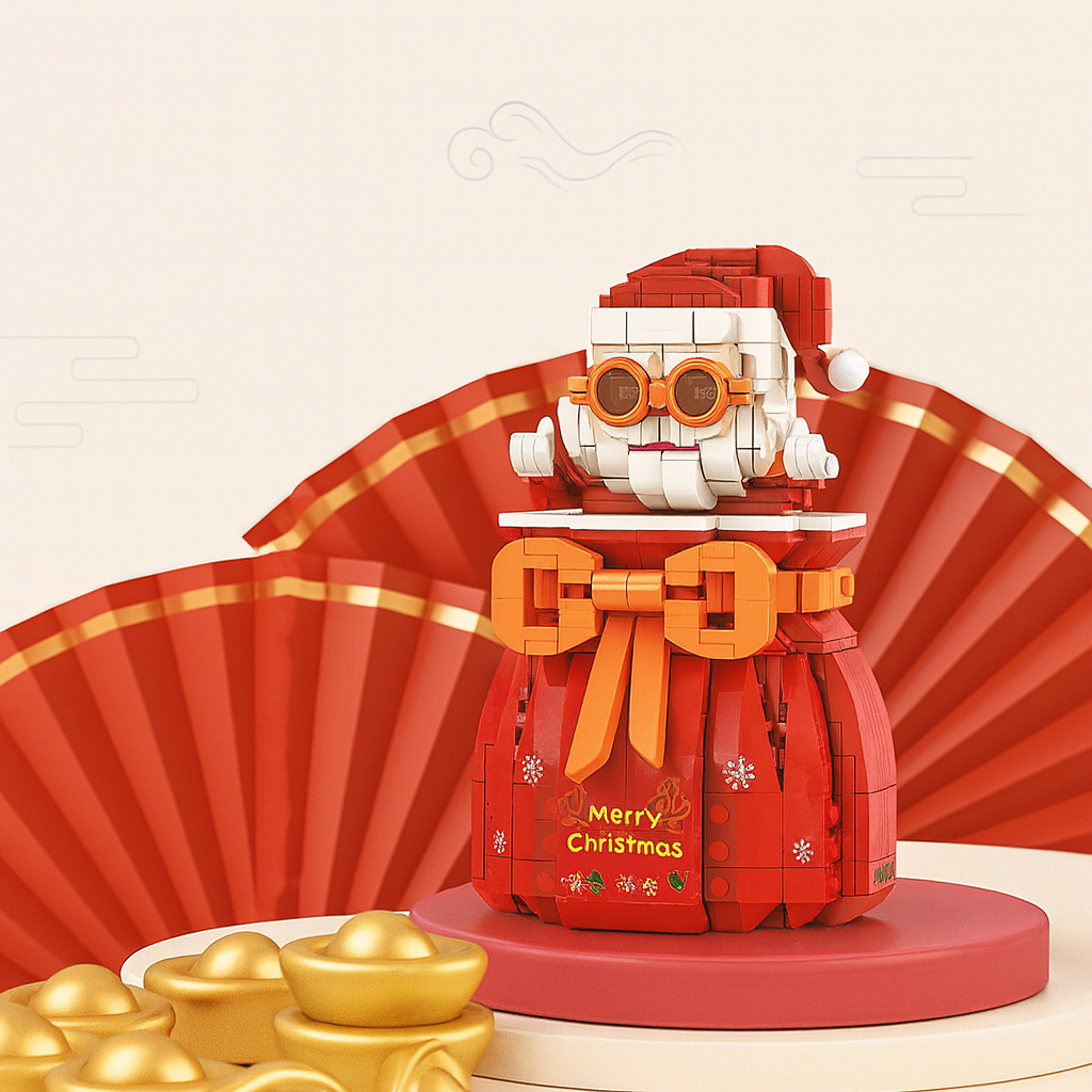 Santa Claus in a bag | Building blocks