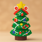 Christmas tree with decorations | Building blocks