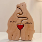Wooden Bear Family | Personalized, Unique, and Original