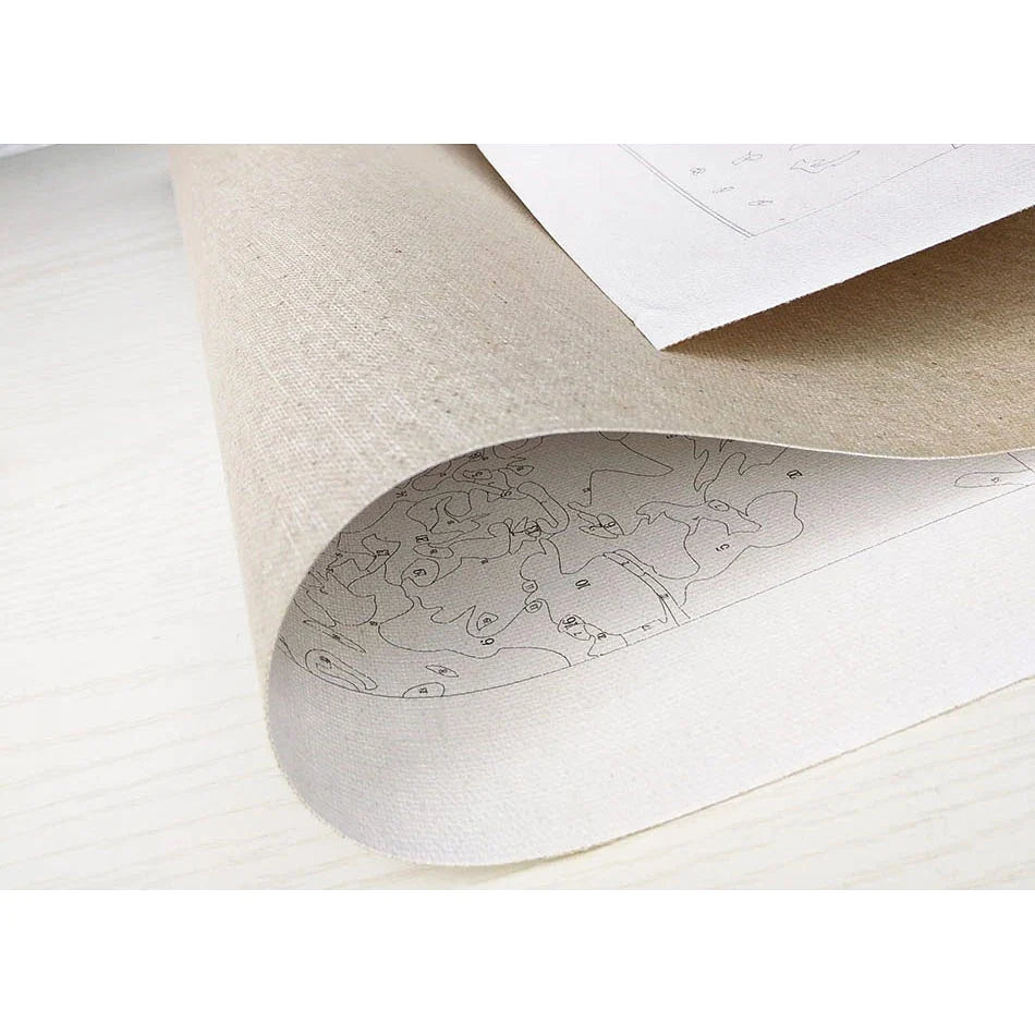 Elephant and colorful water | Paint by Numbers