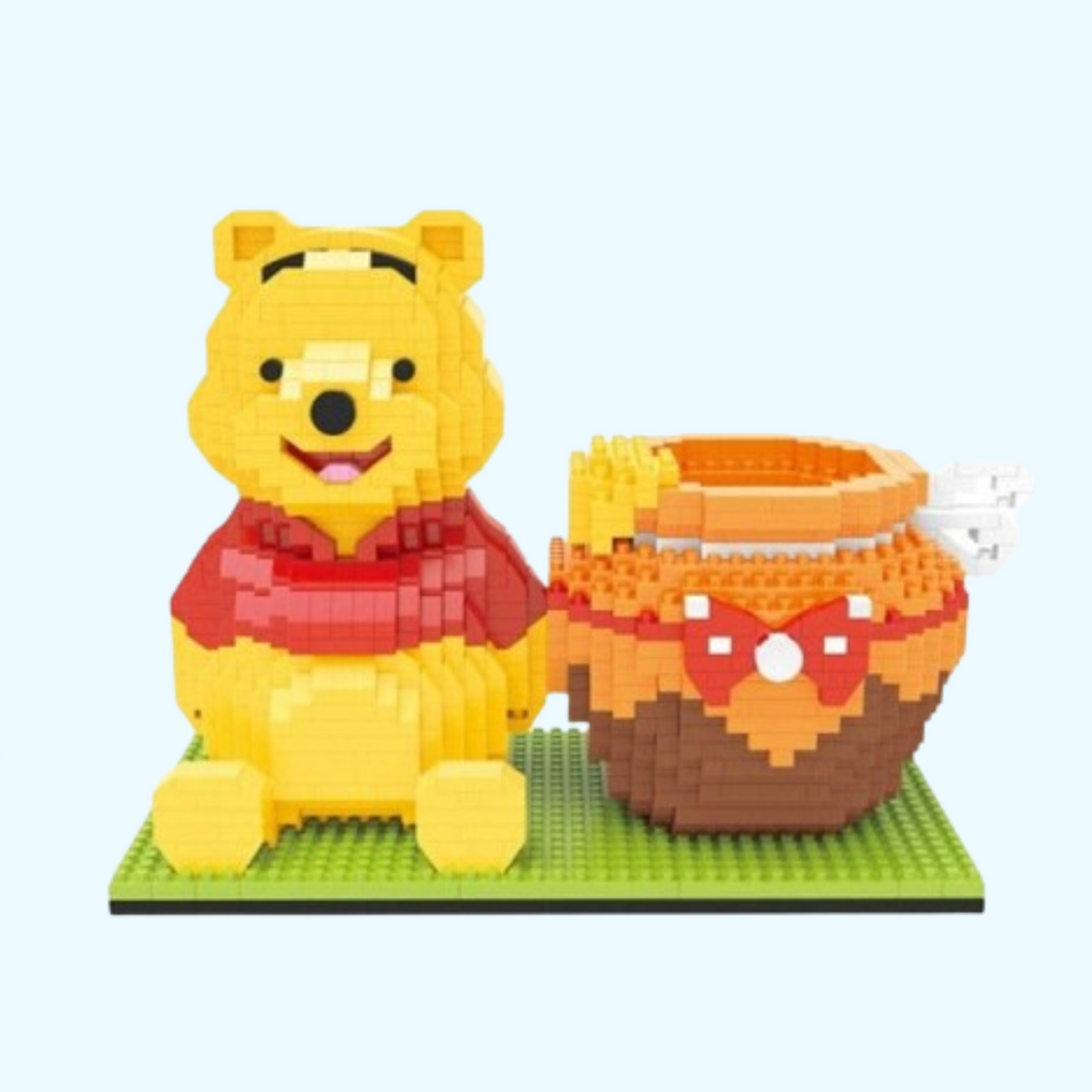 Gele Beer Pen Cup Holder | Building Blocks