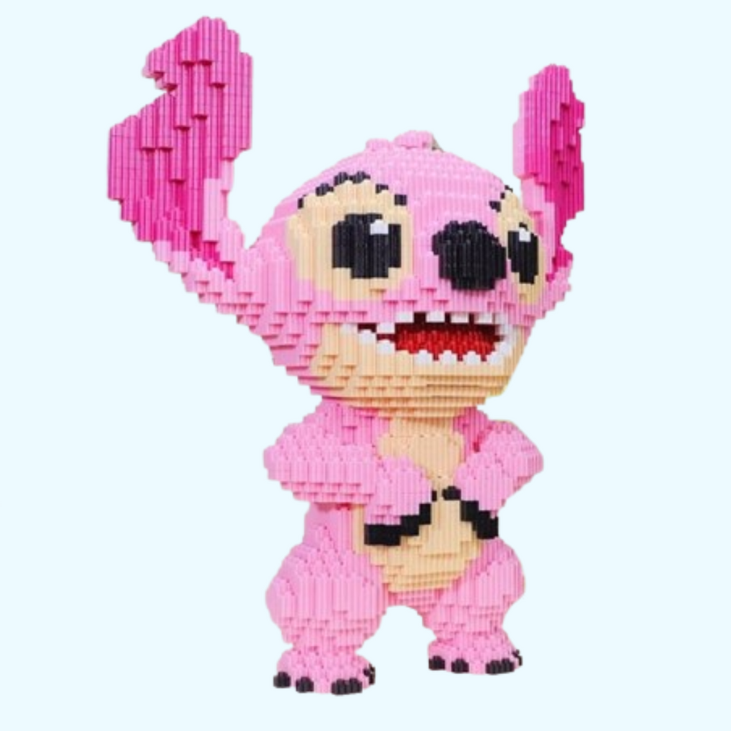 Mega pink creature | Building blocks
