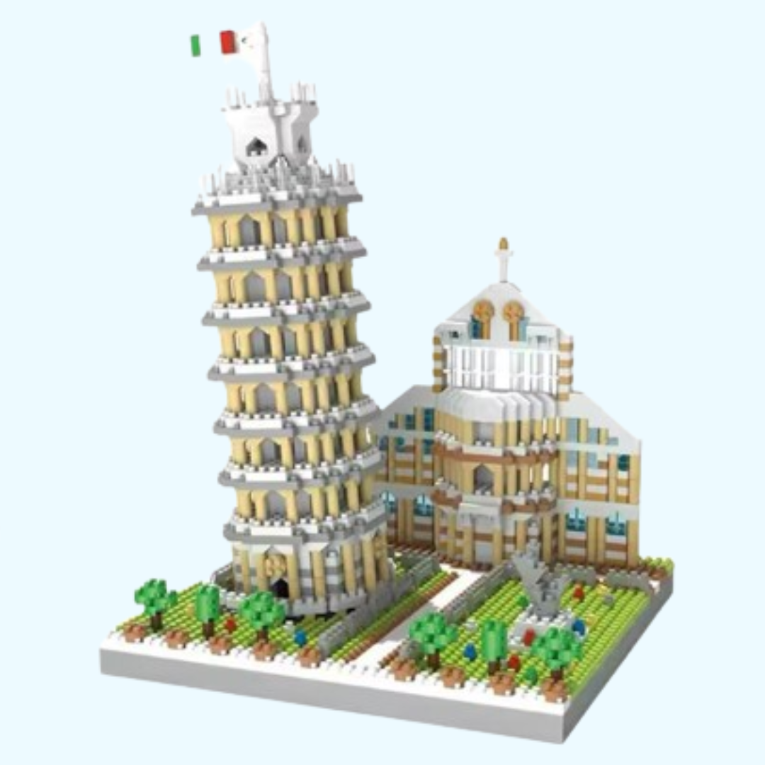 Leaning Tower of Pisa + Building | Construction Blocks