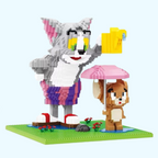Funny Cat & Mouse | Building Blocks