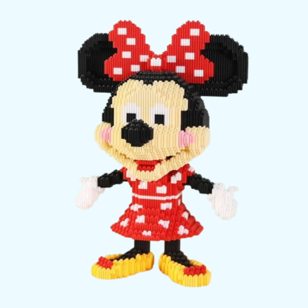 Mega Mouse in a Red Dress | Building Blocks