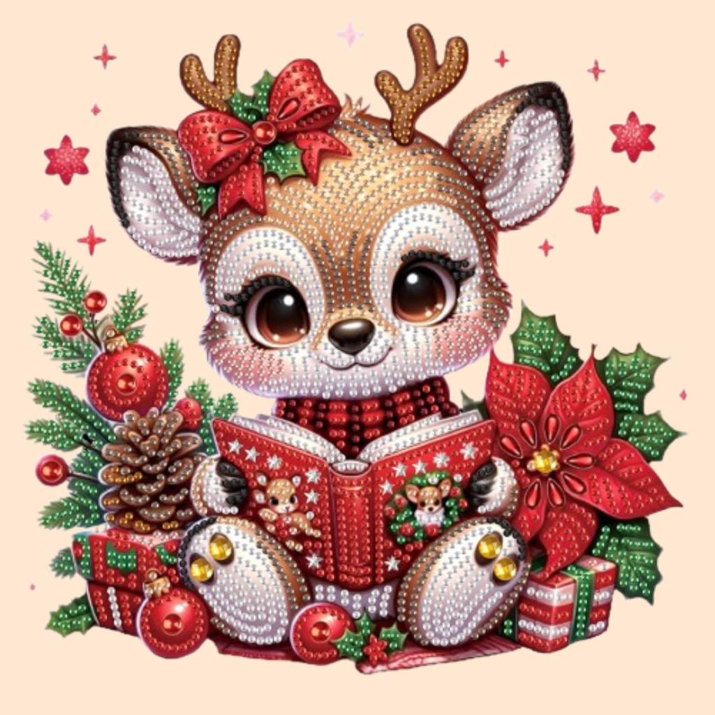 Cute reindeer | Diamond painting