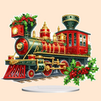 5D Christmas Train | Diamond Painting
