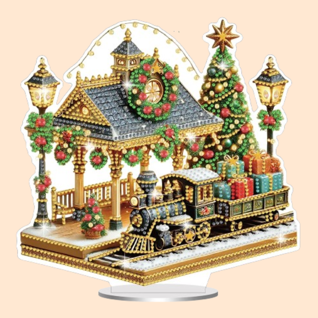 5D Christmas Station | Diamond Painting