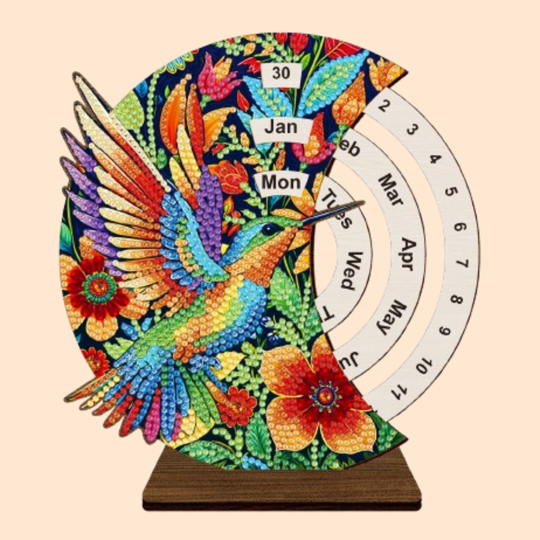 Bird | Calendar | Diamond Painting
