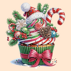 Christmas Cupcake | Diamond Painting