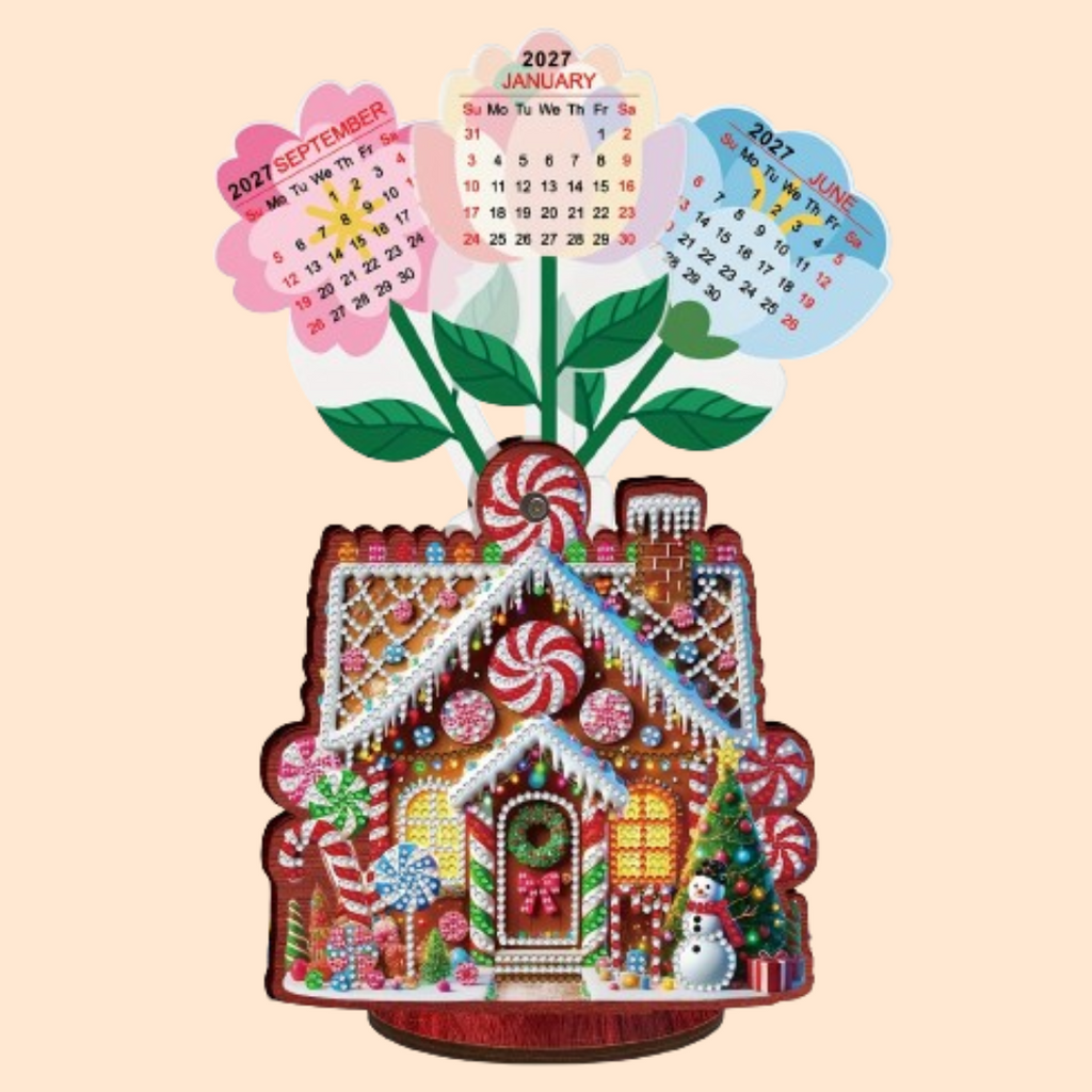 Christmas House | Calendar | Diamond Painting
