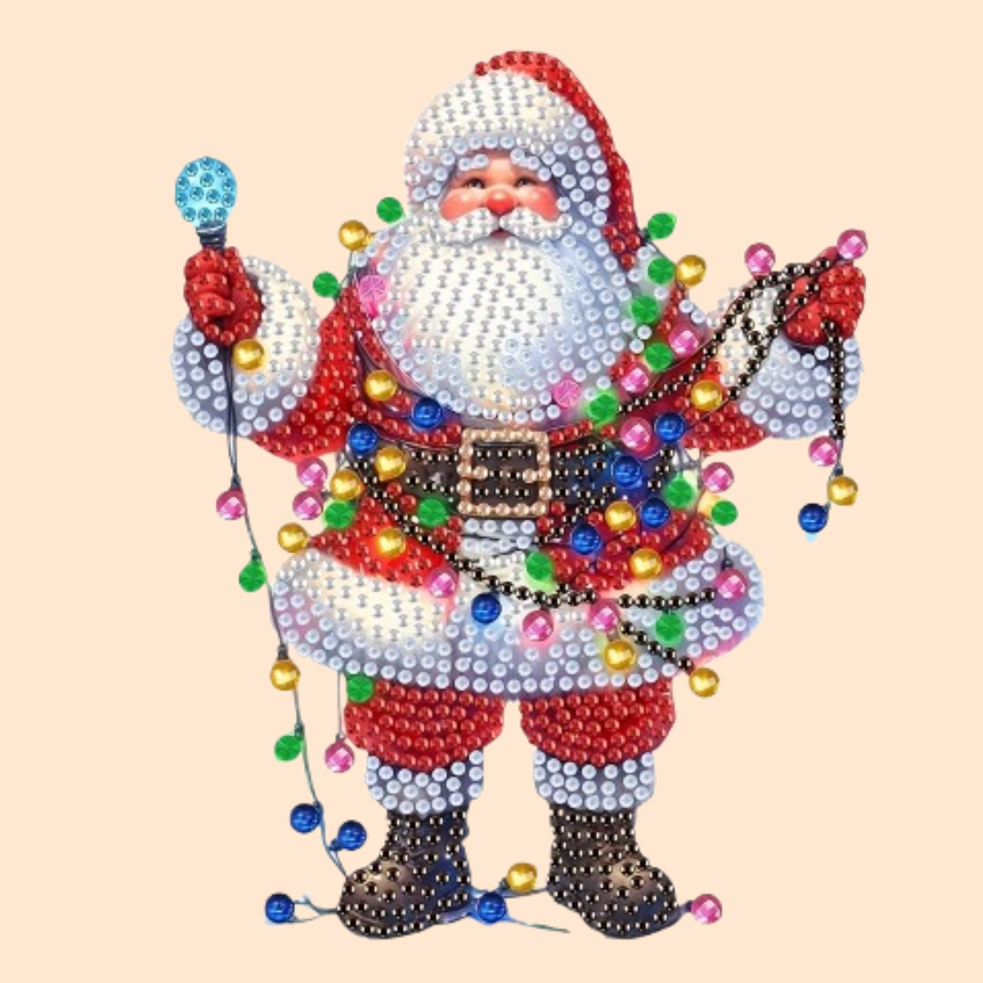 Moving Santa Claus | Diamond Painting