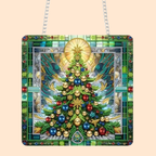 Christmas Tree | Door Hanger | Diamond Painting