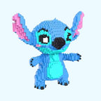 Blue Creature with a Wink | Building Blocks