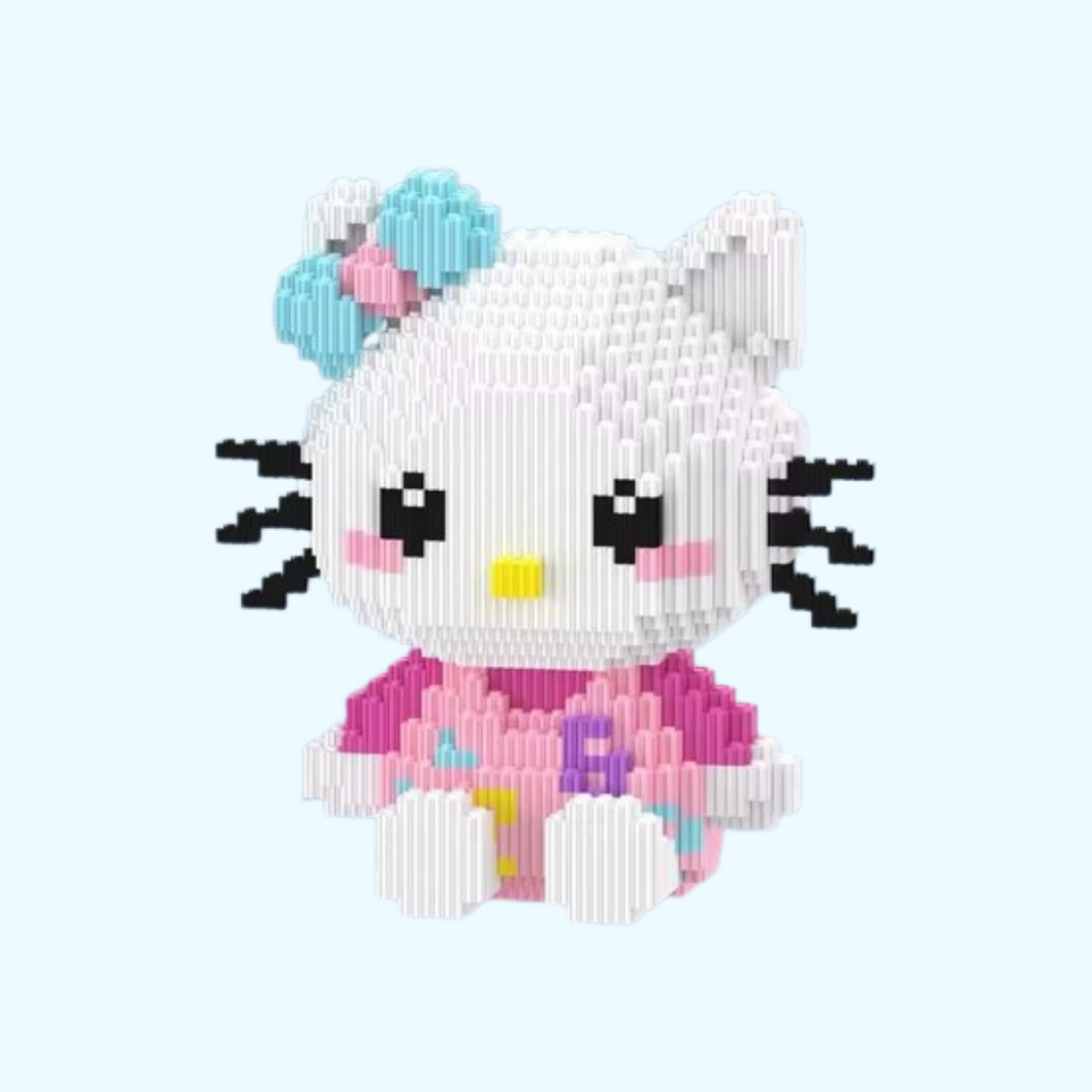 Sitting Hello Kitty | Building Blocks