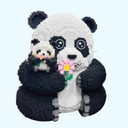 Mega and Small Panda | Building Blocks