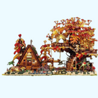 Autumn House with Treehouse | Building Blocks