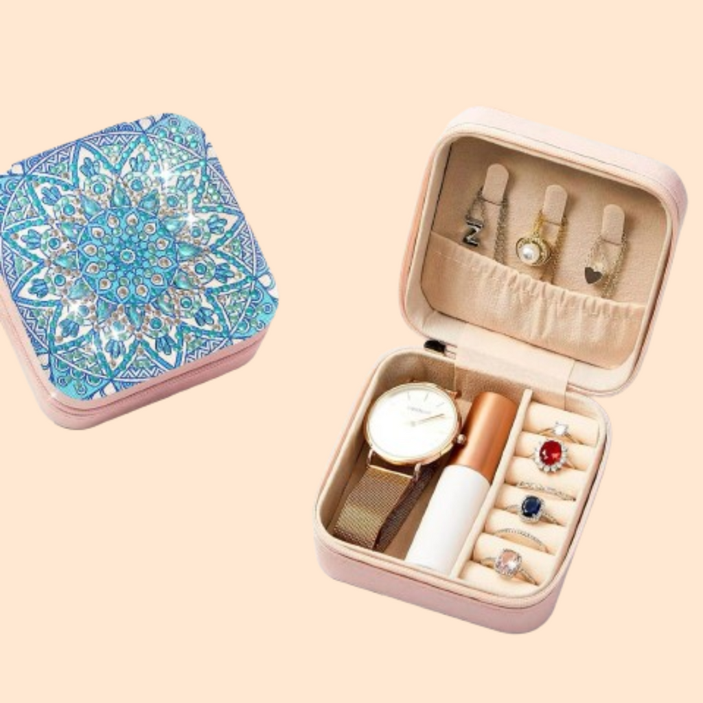 Vintage jewelry box | Diamond Painting