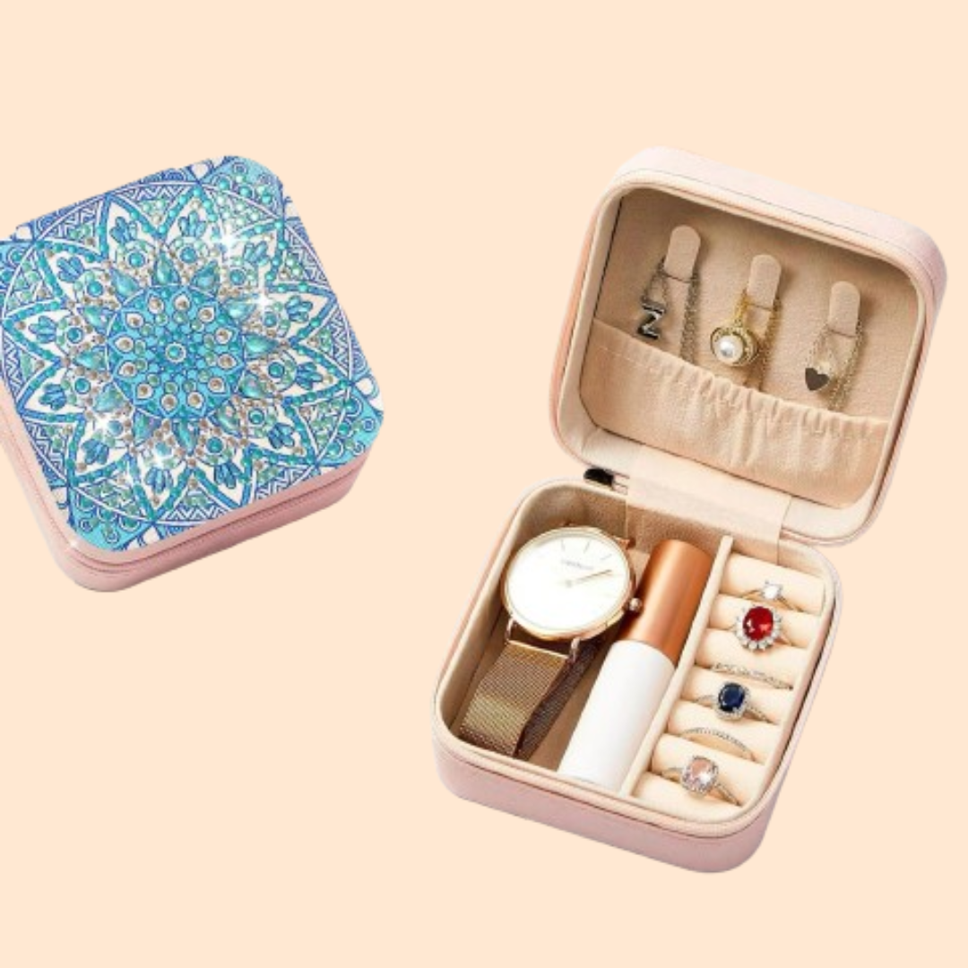 Vintage jewelry box | Diamond Painting