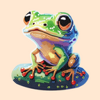 5D Frog | Diamond Painting