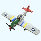 Gray Jet Fighter | Building Blocks