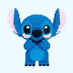 Blue creature lego set