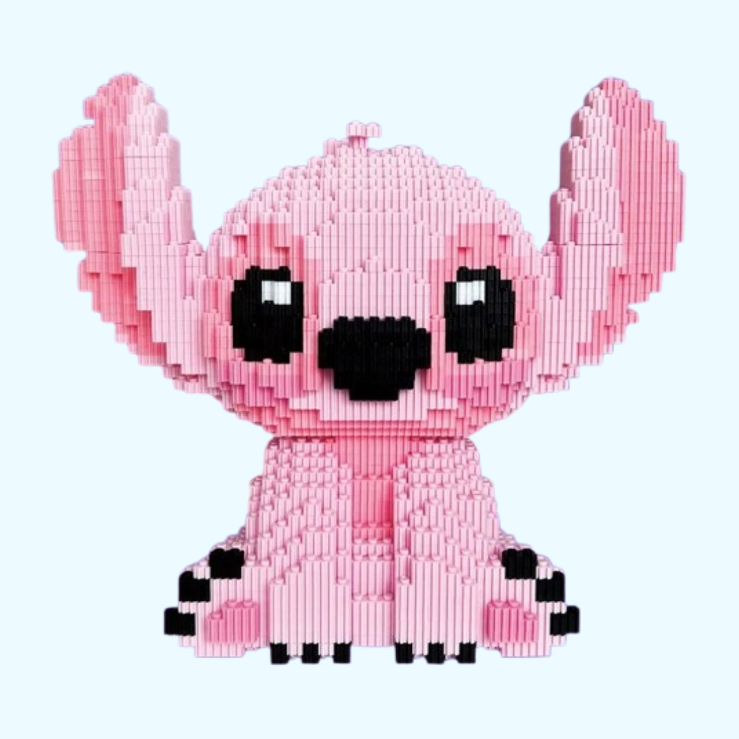 Pink Ceramic Building Blocks