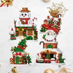 Beautiful Christmas Houses | Building Blocks