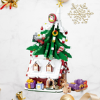 Christmas Tree on Christmas House | Building Blocks