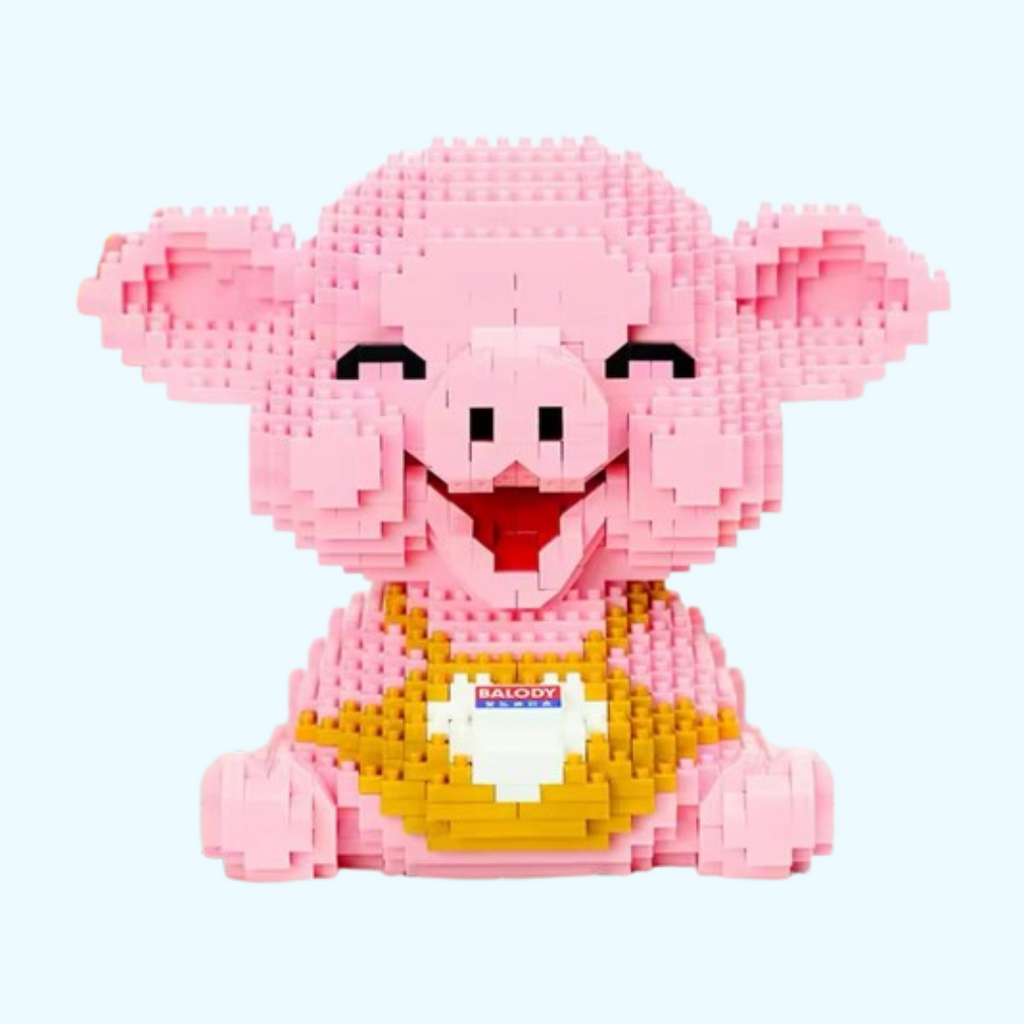Joyful Little Pig | Building Blocks