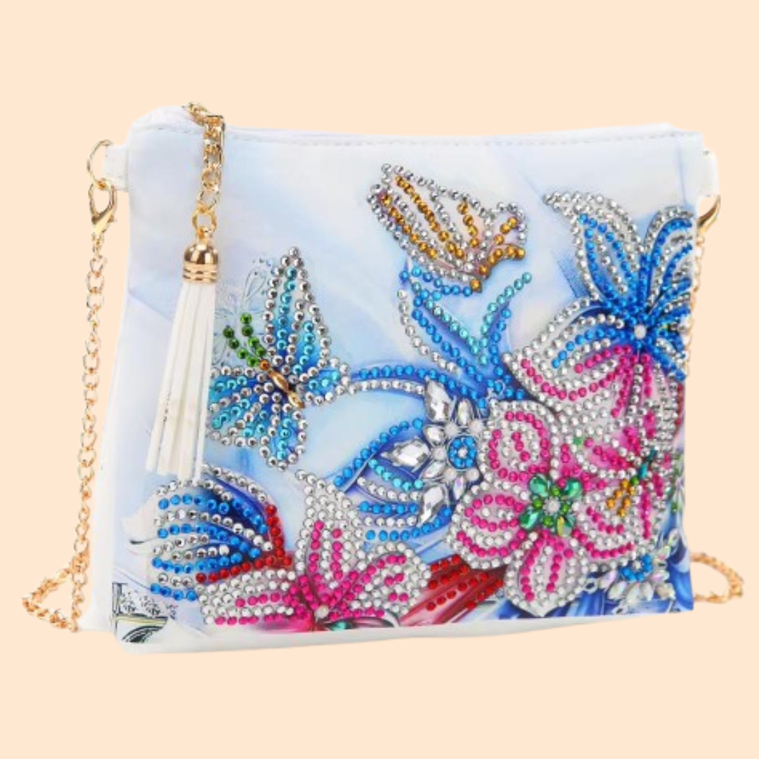 Handbag with Flowers | Diamond Painting