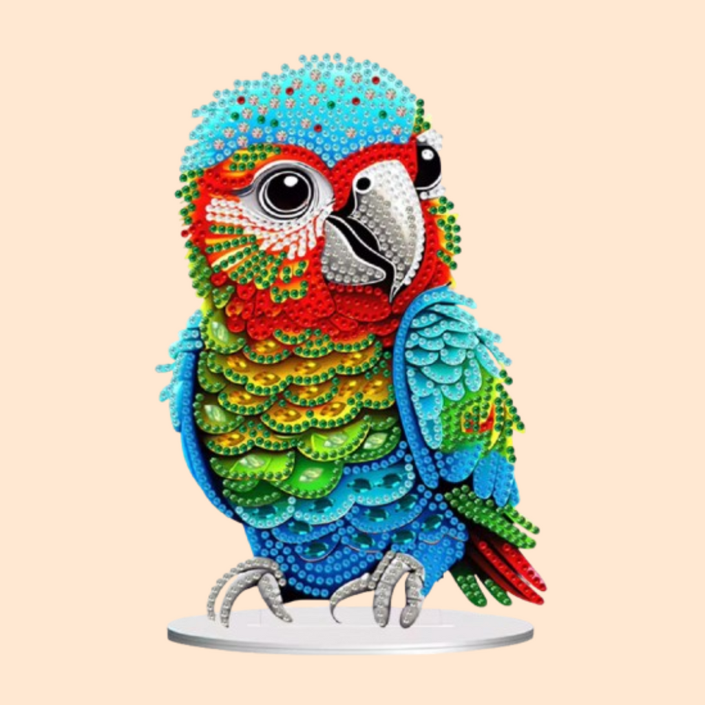 5D Parrot | Diamond Painting