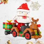 Santa Claus on Car | Building Blocks