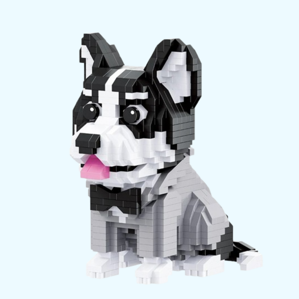 Cute Husky | Building Blocks