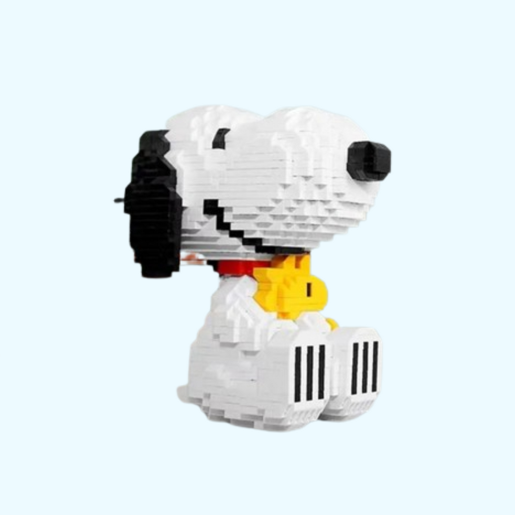 Cute Fictional Beagle | Building Blocks