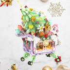 Christmas shopping cart | Building blocks