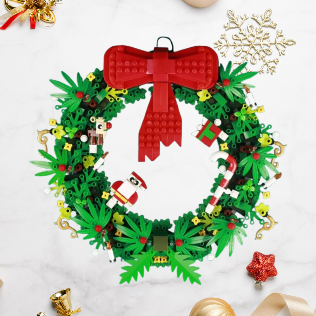 Christmas Wreath | Building Bricks