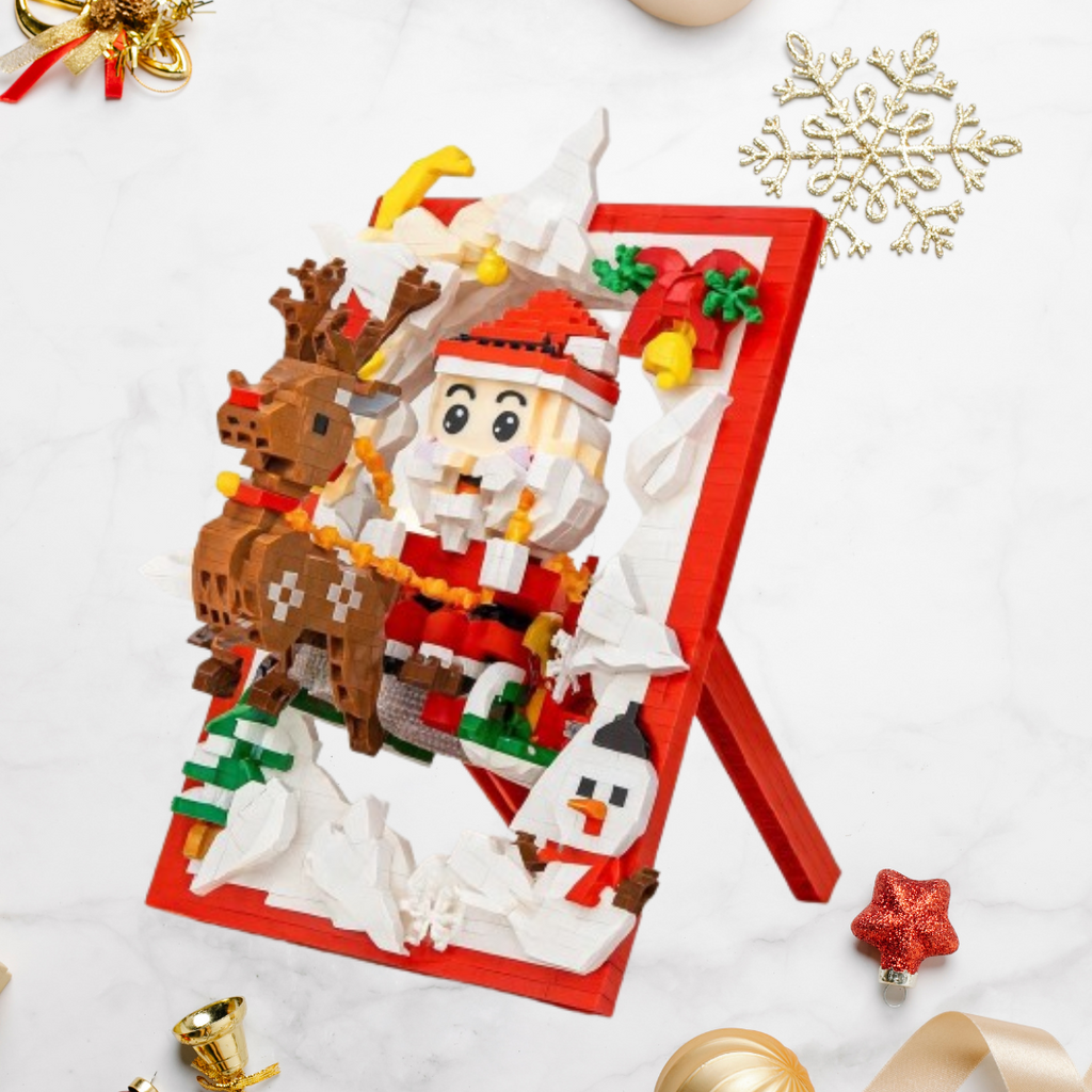3D Christmas Painting | Building Blocks