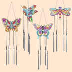 Butterflies Wind Chime | Diamond Painting