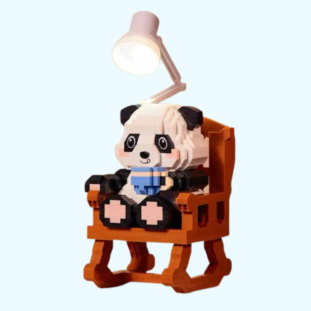 Panda on chair | Building blocks