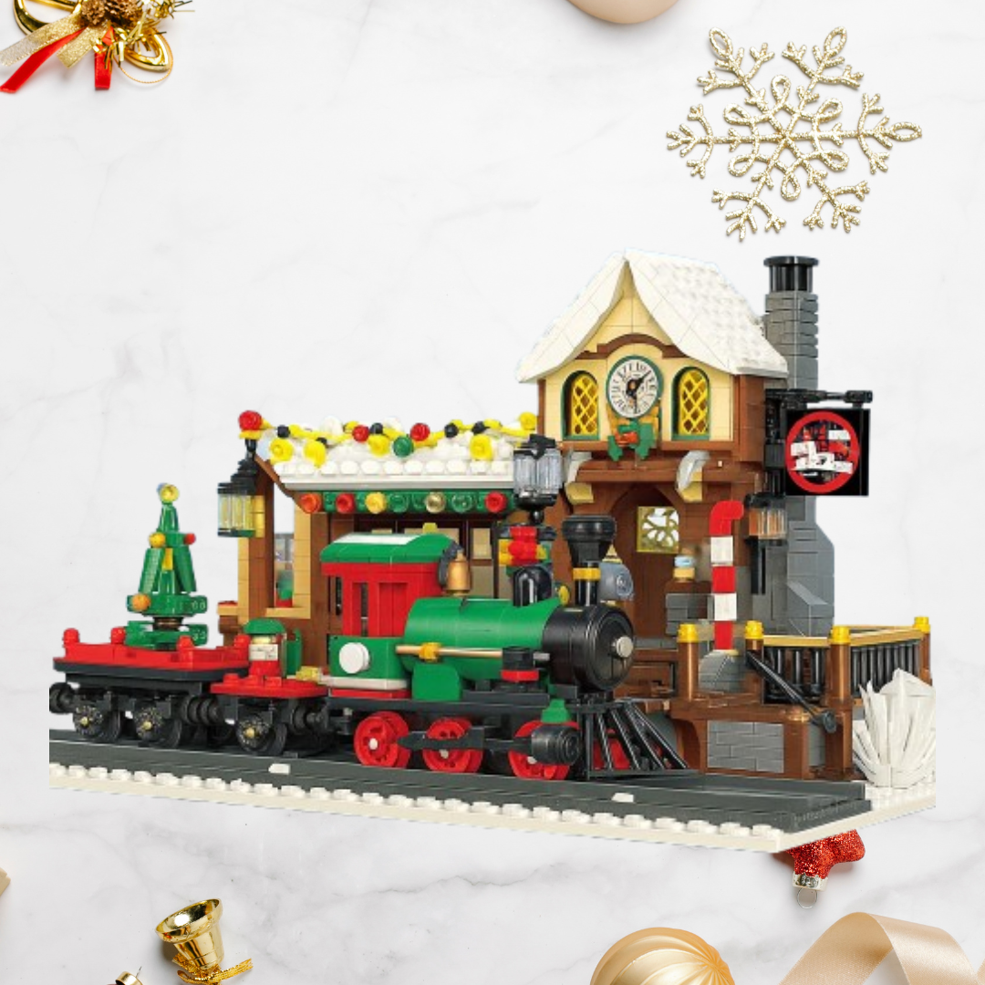 Christmas Train Station | Building Blocks