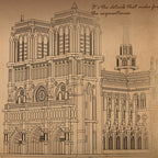 Notre Dame | Wooden Construction Kits