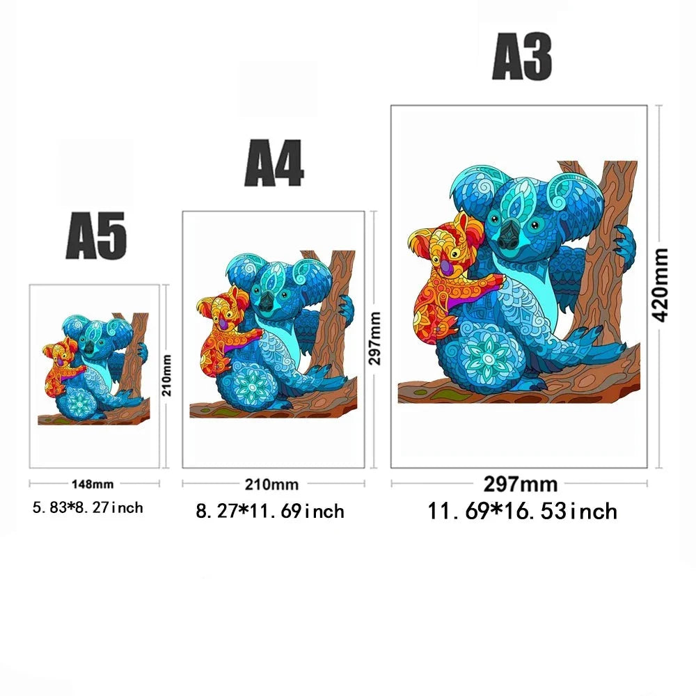 Koala | Wooden Puzzle