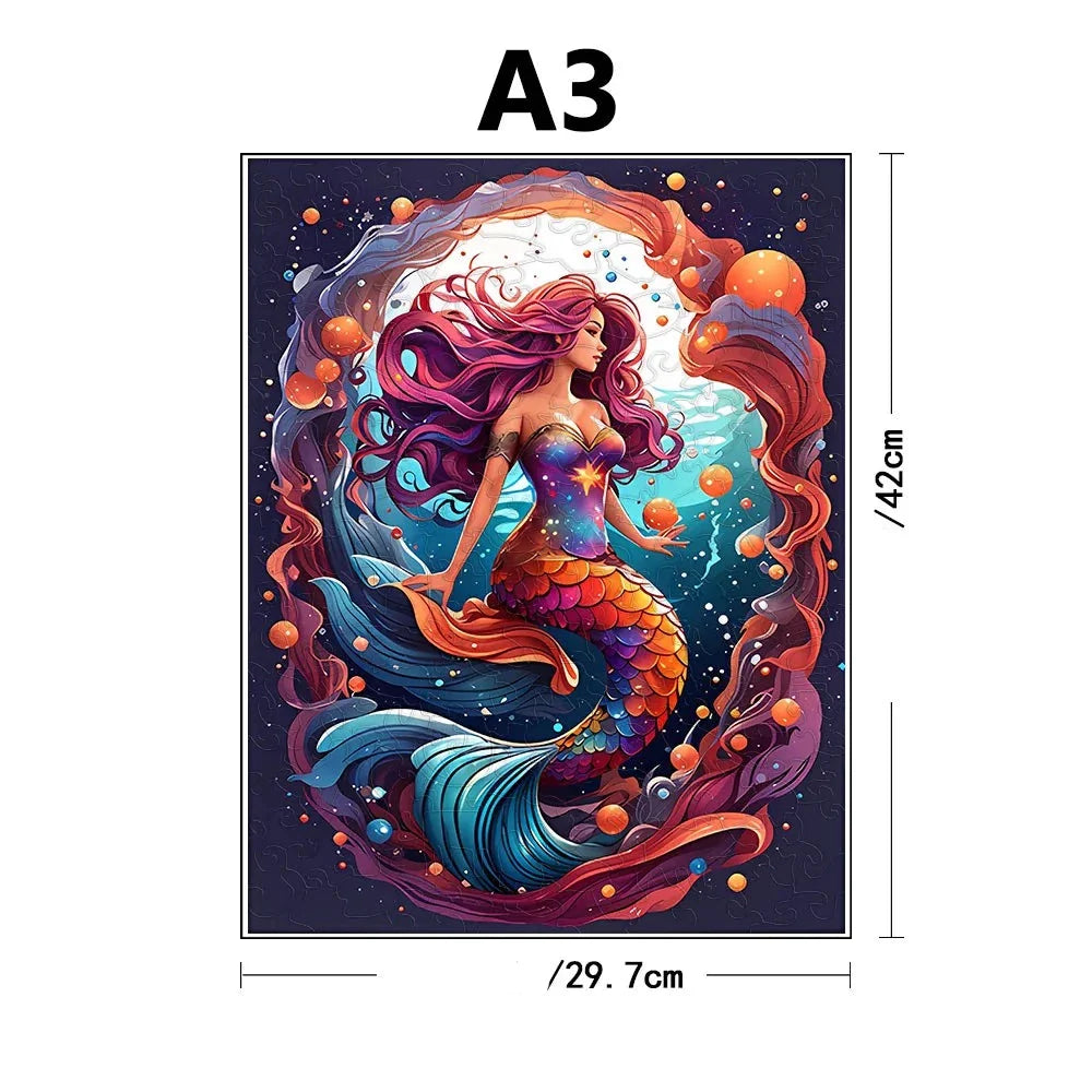 Mermaid | Wooden Puzzle