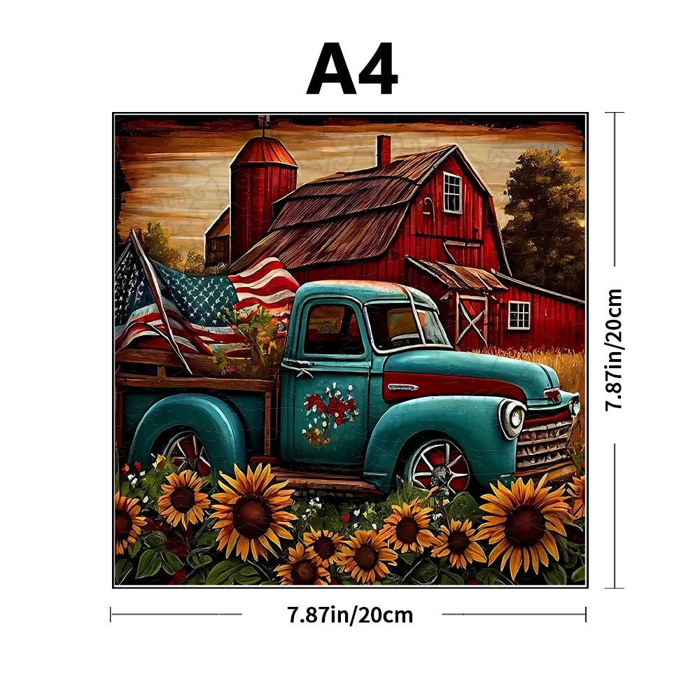 American Car | Wooden Puzzle