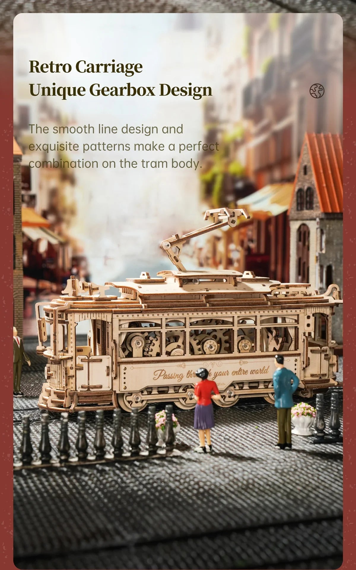 City Tram | Wooden Construction Kits