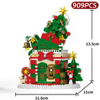 Beautiful Christmas Houses | Building Blocks