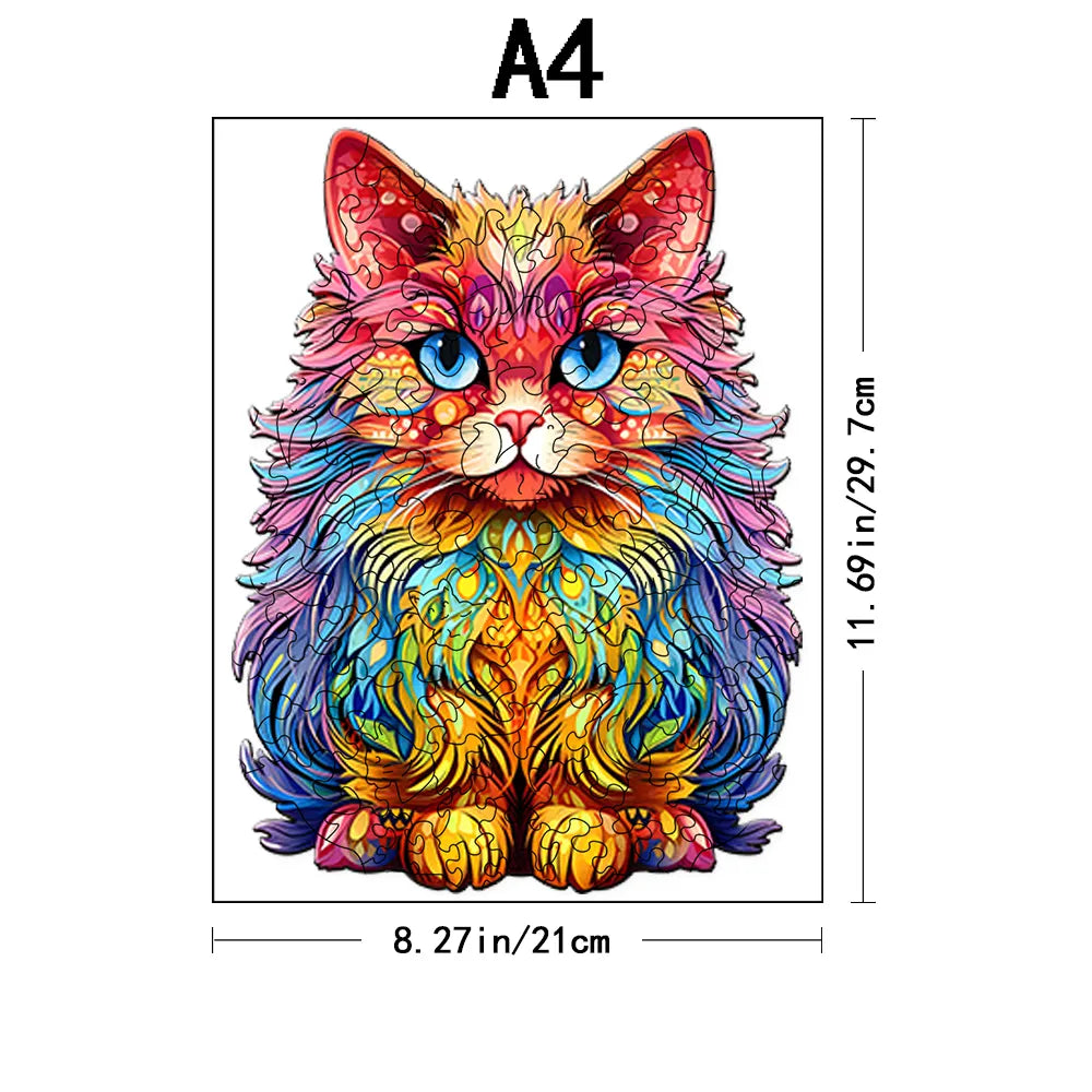 Persian Cat | Wooden Puzzle